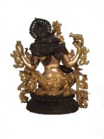 Brass Saraswati Statue  36 Inch - Image 2