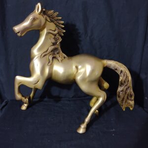 Brass Horse Running 9 Inch