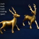 Brass Deer Standing 5 Inch