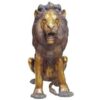 Brass Made Lion Sculpture
