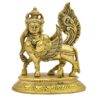 Brass Kamdhenu Cow  6 Inch