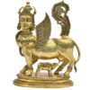 Brass Kamdhenu Cow  Super Fine 17 Inch