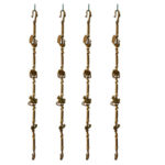 Hand Made Brass Metal Zula Chain Zula Kada Swing Chain Set,Fancy Jhula Chain