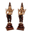 Brass Deep Laxmi Welcome Lady  30 Inch