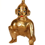 Brass Laddu Gopal  5 Inch