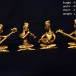 Brass Musician Figure 4 Inch