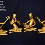 Brass Musician Figure 6 Inch