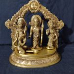 Brass Ram Darbar 8 Inch