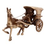 Stylish Horse Cart Decorative Item For Home Decoration