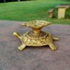 Brass Tortoise  7 Inch