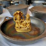 Vishnu Laxmi Sitting 4 Inch