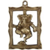 Brass Ganesh Plate Wall Hanging 