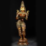 Brass Deep Laxmi Welcome Lady 44 Inch - Image 2