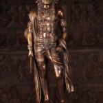 BRASS HANUMAN STANDING STATUE BIG SIZE