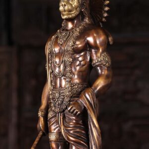 11-Brass-Athletic-Hanuman-Holding-Club