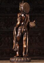 BRASS HANUMAN STANDING STATUE BIG SIZE - Image 6