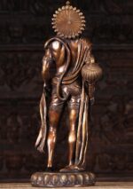 BRASS HANUMAN STANDING STATUE BIG SIZE - Image 7