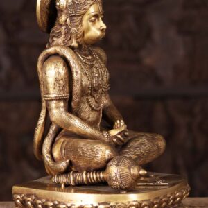 7-Brass-Hanuman-Meditating-Gold_2