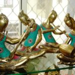 Brass Musician Figure 14 inch decorative items