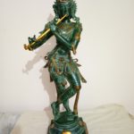 krishna brass statue 35 inch fine finish