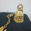 Brass   Hanging Bell Carving Ganesh