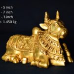 Brass Nandi Sitting 5 Inch