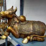 Brass Nandi Sitting 12  Inch