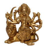 Mata Sherawali | Maa Durga On Lion 4 Inch