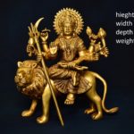 Mata Sherawali | Maa Durga On Lion 9 Inch