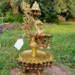 Brass Diya Peaccok Ghungru Lamp| Deepak | Oil Lamp
