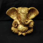 Brass Ganesh  Big Ear Carved