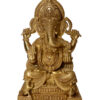Brass Ganesh  Fine Carving | Puna Ganesh | Jewelry Brass Ganesha