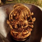 Brass Hanuman | Bajrang Bali | Panchmukhi Hanuman 4 Inch Sitting