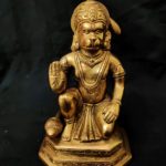 Brass Hanuman | Bajrang Bali Sitting 5 Inch