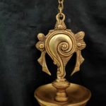 Oil Lamp Hanging Chakra Design