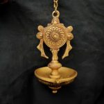 Oil Lamp Hanging Shankh Design