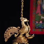 Oil Lamp Hanging Peacock Anna Diya