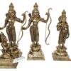 Brass Ram Darbar 17.5 Inch Big Statue