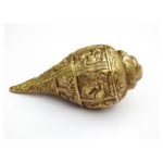Brass Shankh | Konch 3 Inch