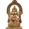 Brass Saraswati Statue  8 Inch