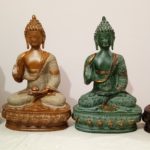 Brass Buddha Life Story idol 12 Inch