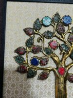 BRASS KALPAVIRUKSHA ( tree of life ) 17 x 16 inch in Stone work - Image 3