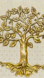 BRASS KALPAVIRUKSHA ( tree of life ) 17 x 16 inch - Image 2