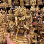 Brass Hanuman mountain super fine | Bajrang Bali | 5 inch