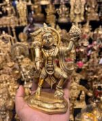 Brass Hanuman mountain super fine | Bajrang Bali | 5 inch