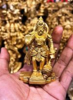 Brass Hanuman Standing super fine | Bajrang Bali | 3.5 inch
