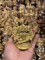 brass hanuman panchmukhi 3inch - Image 2