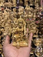 Brass Hanuman super fine | Bajrang Bali |  4 inch - Image 2