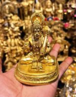 Brass Hanuman Book reading super fine | Bajrang Bali | 4 inch